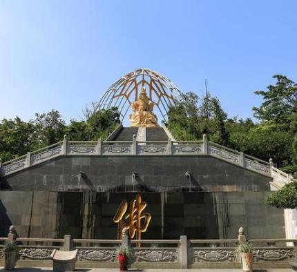 深圳被忽略的一座寺庙，占地12000平方米，内有一座四面观音金像