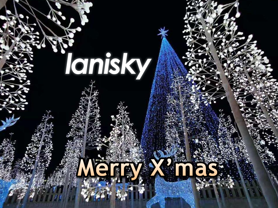 蓝粤网祝福全球华人圣诞快乐，预祝2021新年吉祥！