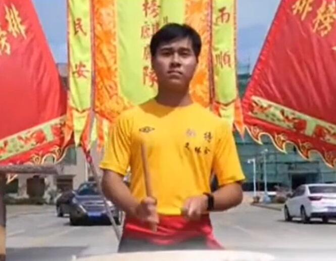 深圳龙岗横岗排榜村本地广府舞麒麟，入选非物质文化遗产