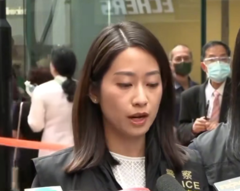 灣仔區總督察madam講嘢，現實中嘅madam同電視劇中嘅都一樣靚