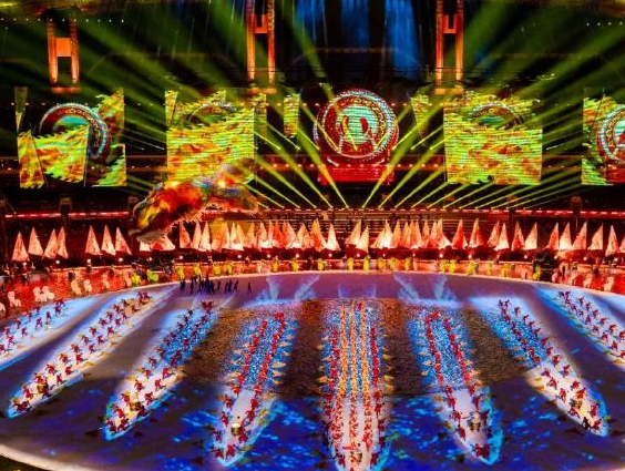 全运会开幕式节目满满广府文化，广东香港澳门作为东道主一齐压轴出场