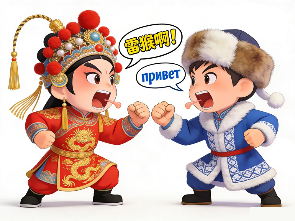 粤语与俄语实力对比，粤语需全面提升国际影响力