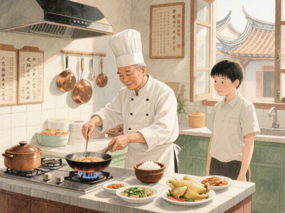 粤菜想要做地正宗，需要广东本地人，特别是要会粤语