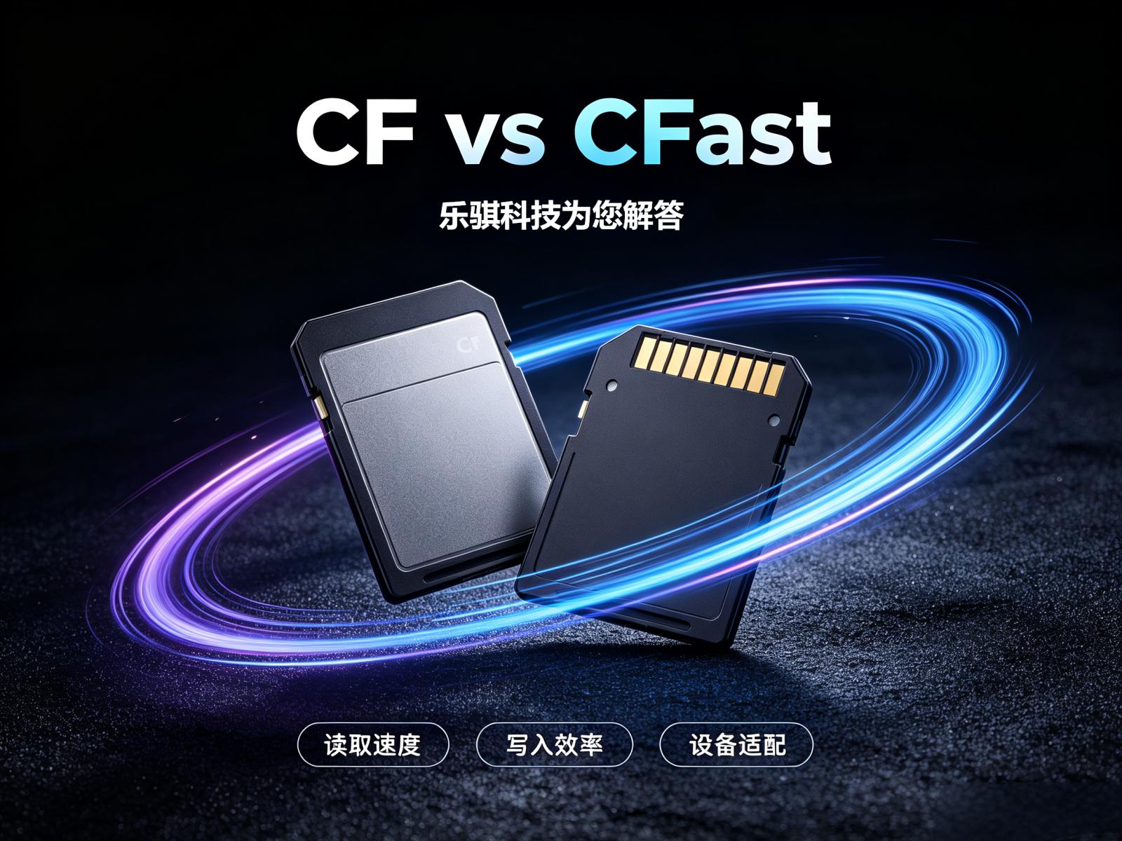 CF卡与CFast卡的本质区别与选型逻辑