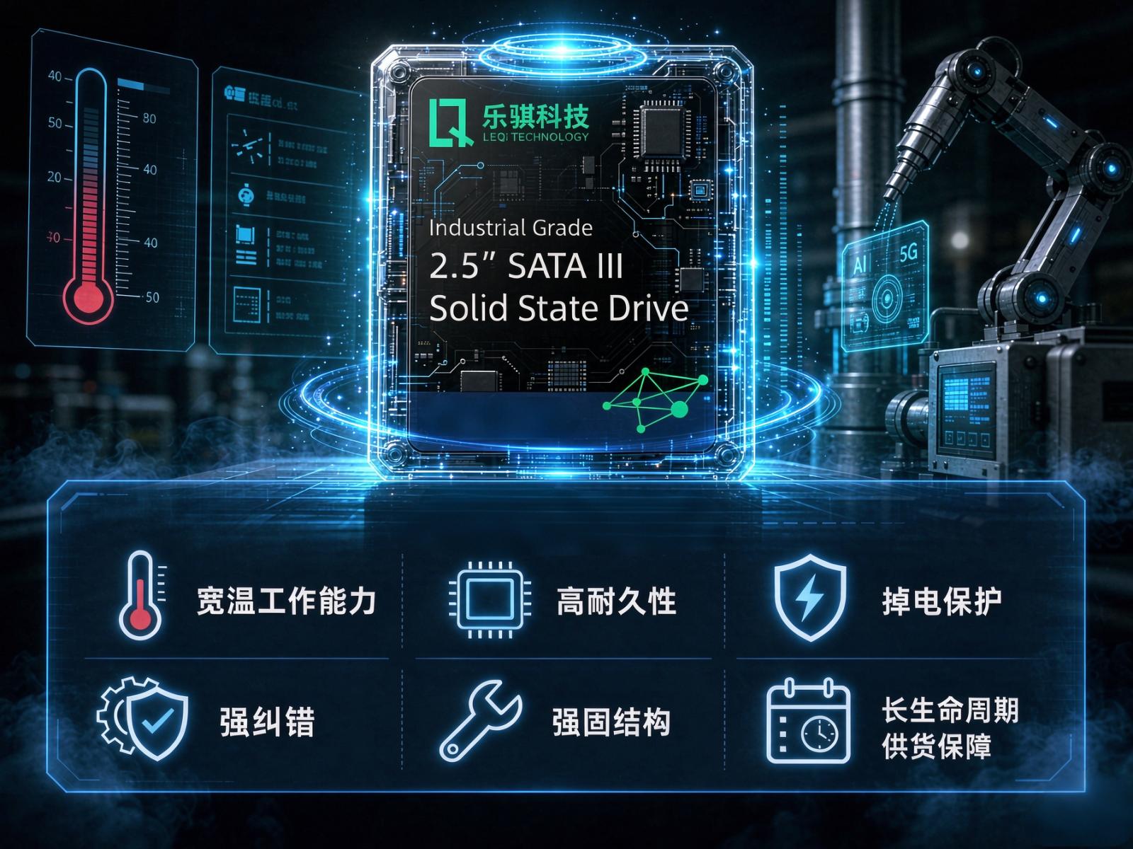 2.5 英寸工业级 SSD：稳定耐用的数据存储基石