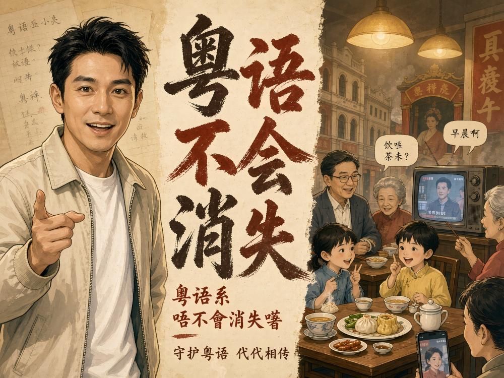 蓝粤网群友：丢掉粤语不是进步而是退步