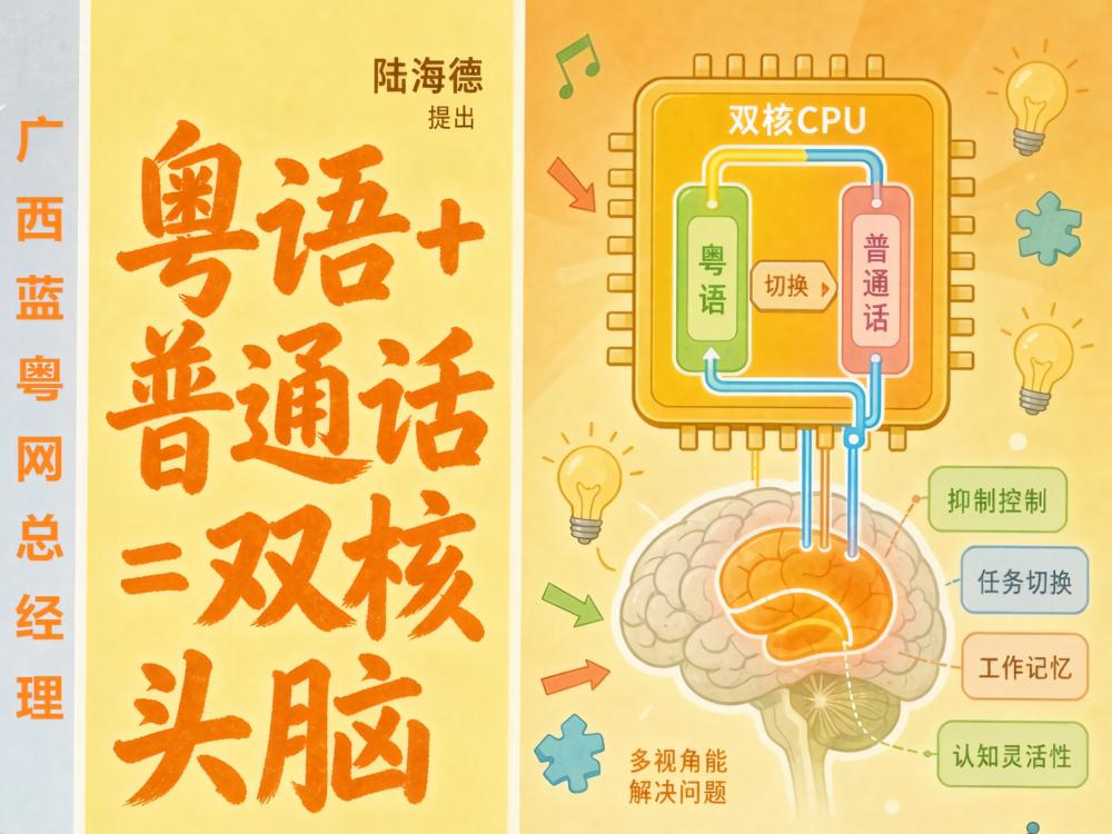 为何语言学家认为：掌握粤语的小朋友等于拥有双核头脑？