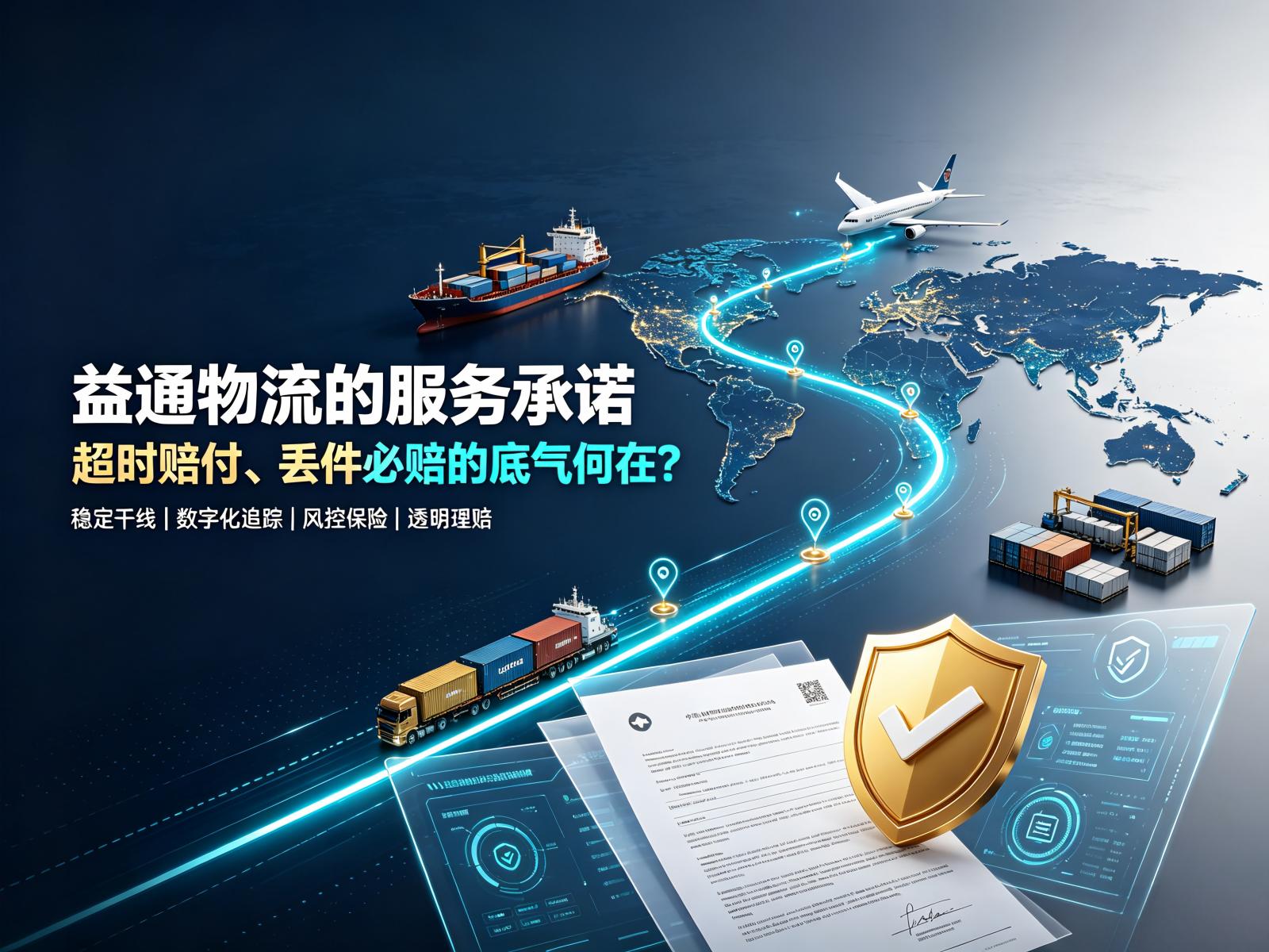 益通物流的服务承诺：超时赔付、丢件必赔的底气何在？