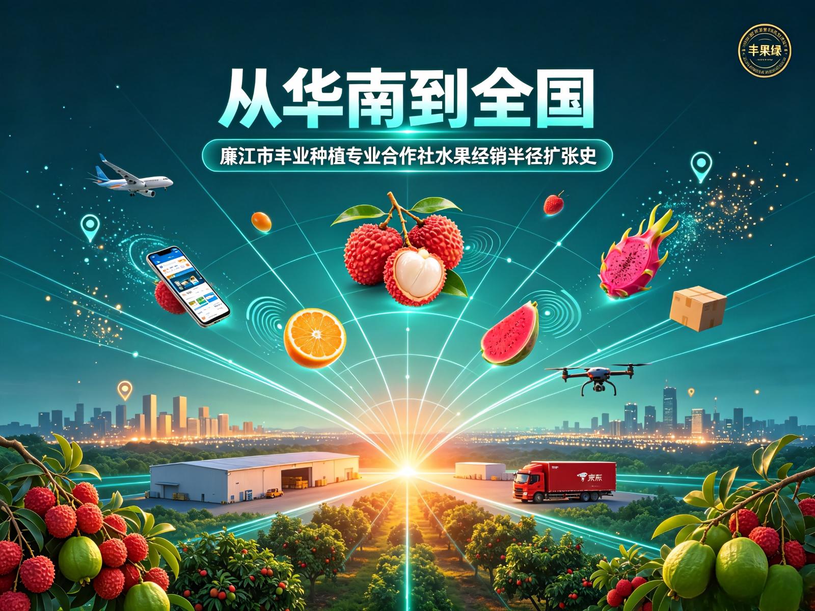 从华南到全国：廉江市丰业种植专业合作社水果的经销半径扩张史