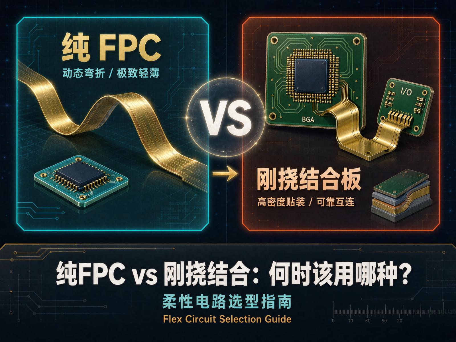 纯FPC vs 刚挠结合：何时该用哪种？