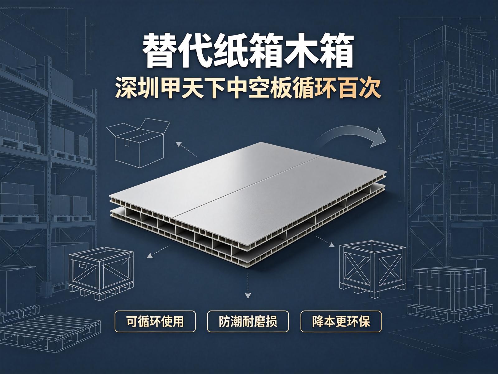 替代纸箱木箱，中空板循环百次：工业包装降本新选择