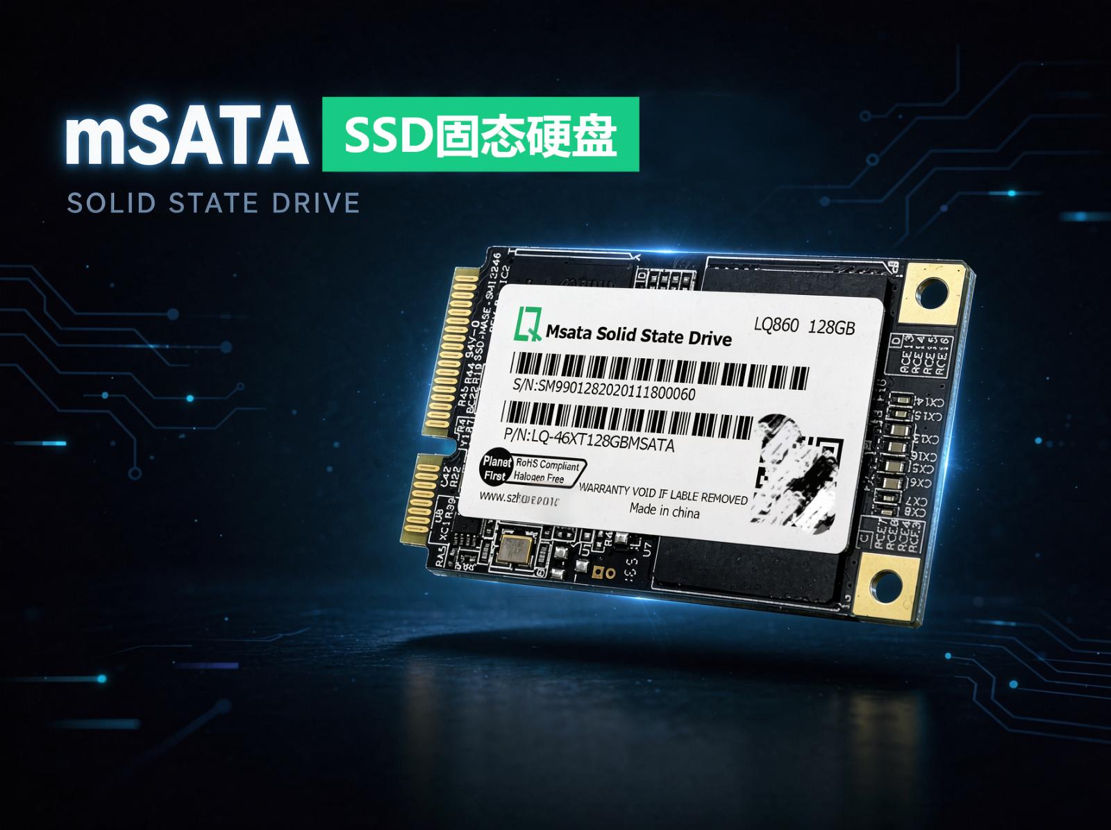 mSATA SSD：小尺寸大能量的工规存储利器