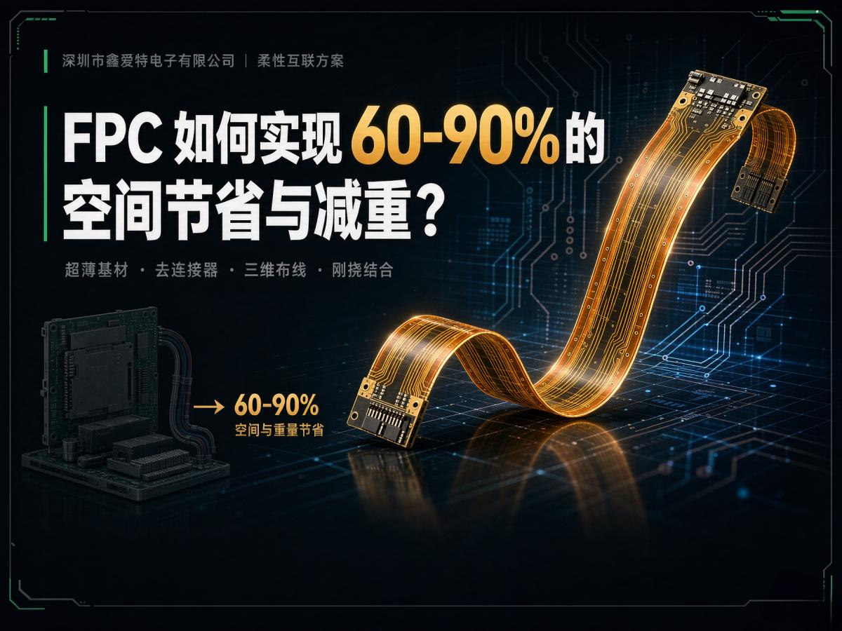 FPC如何实现60%–90%的空间节省与减重？
