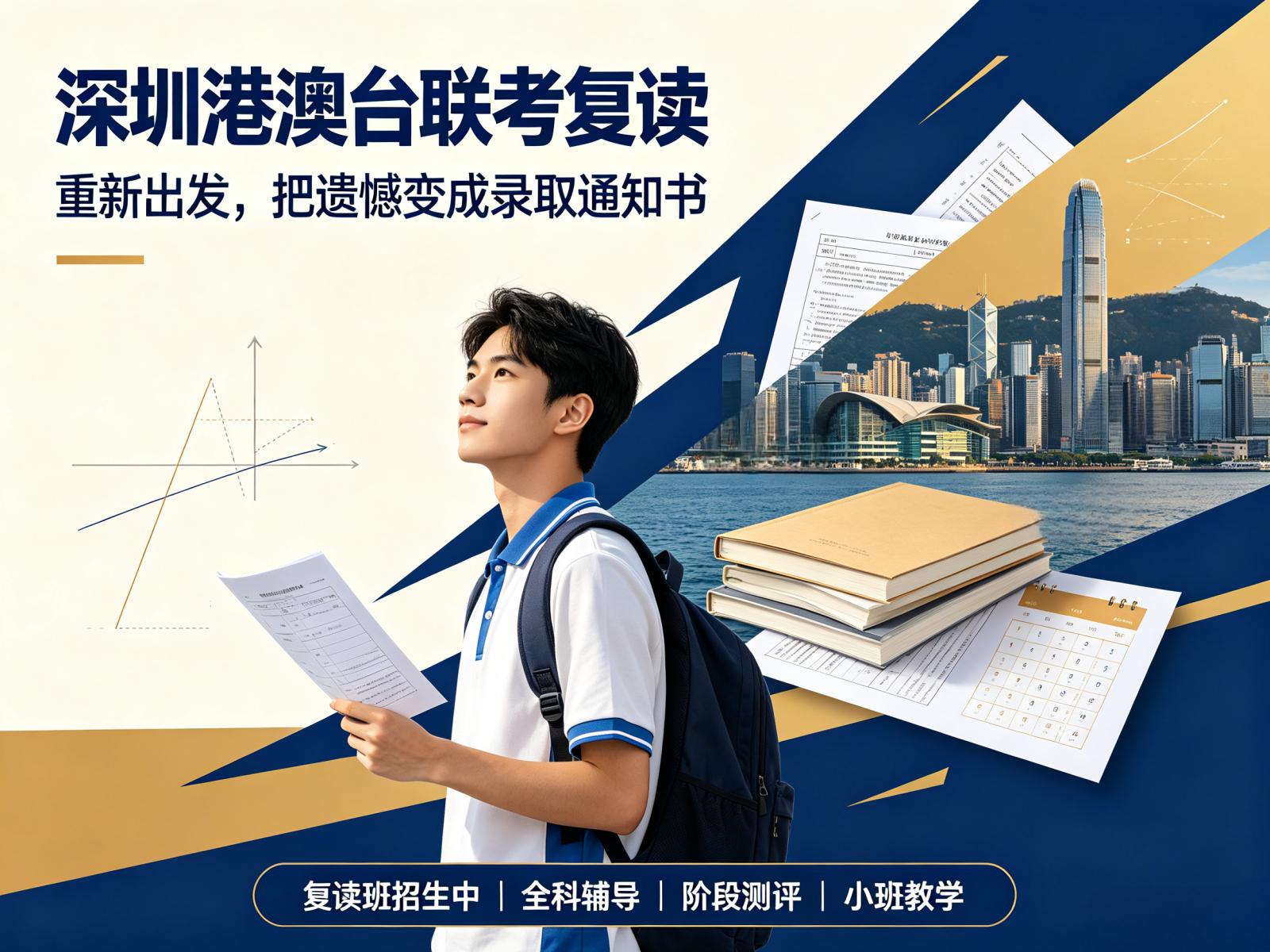 深圳港澳台联考复读，2027届现在该做什么