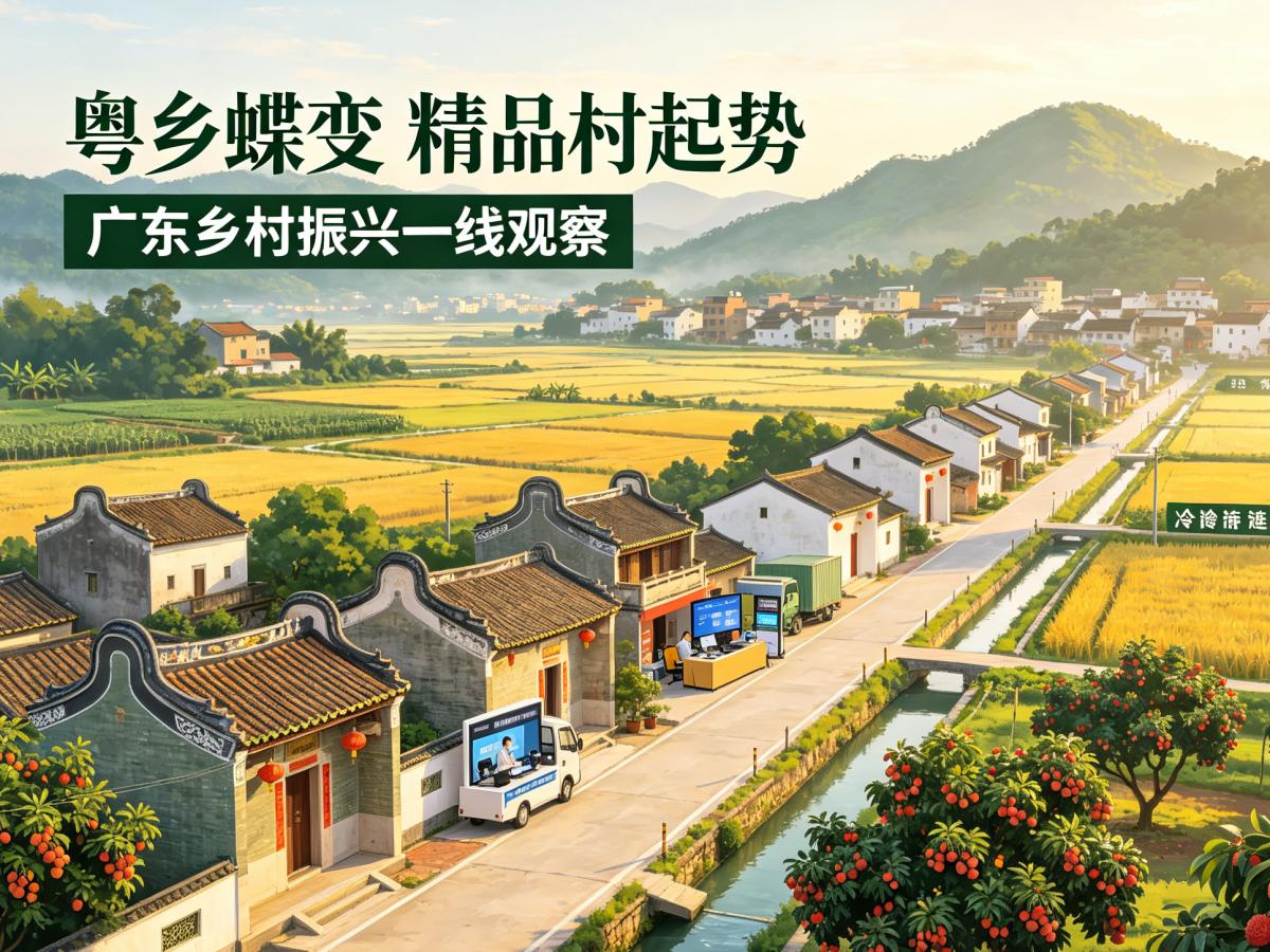 粤乡蝶变绘新卷 精品振兴看南粤——廉江平田济村的富民样板