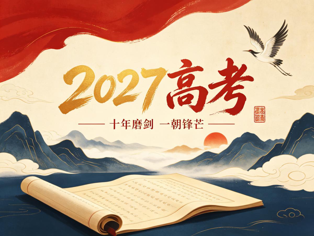 @高三生，2027高考，全年大事早知道