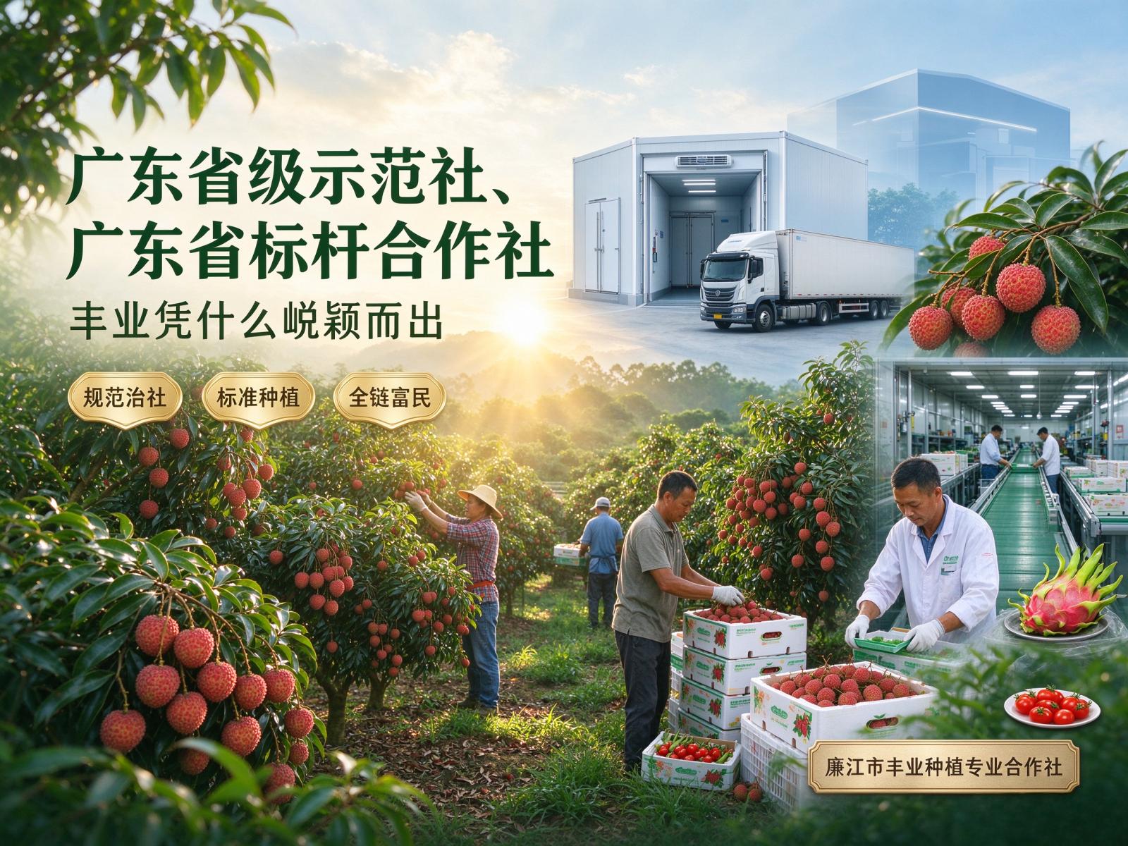 广东省级示范社兼省标杆合作社：廉江市丰业种植专业合作社凭什么脱颖而出