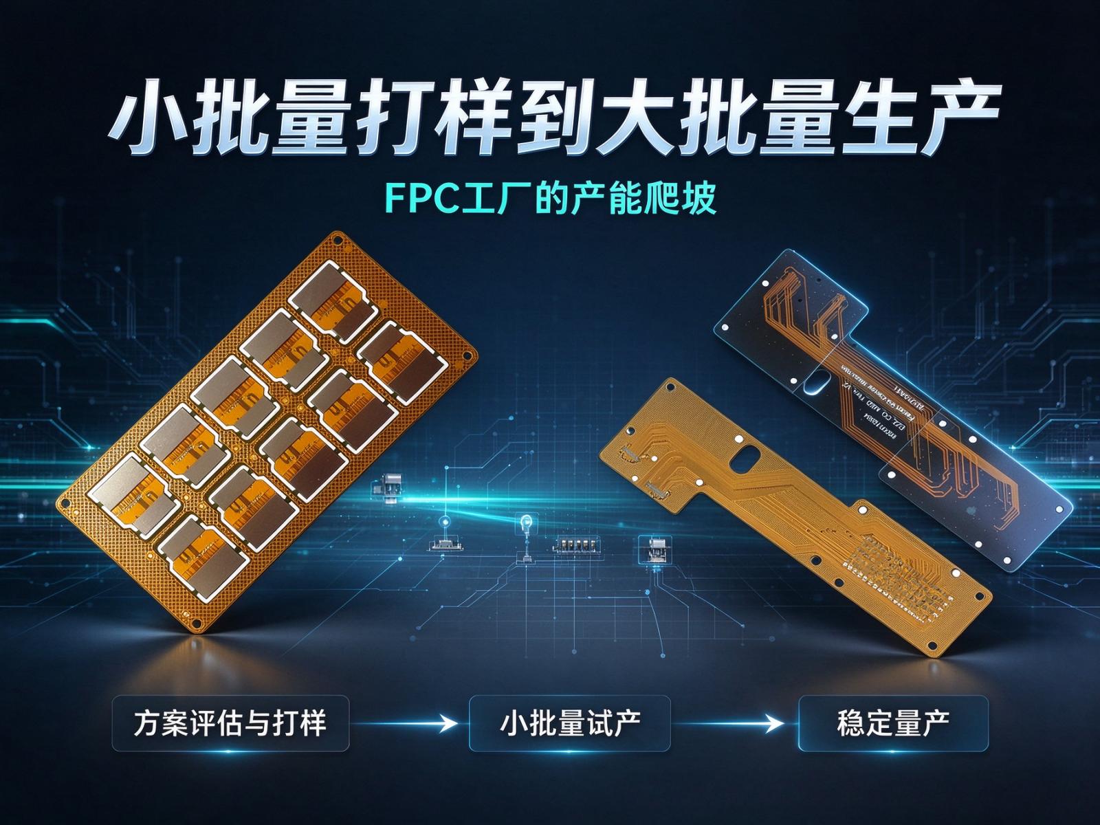 小批量打样到大批量生产：FPC工厂的产能爬坡