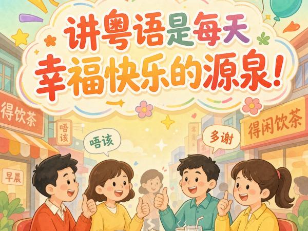 文兴粤语事业部：讲粤语是每天幸福快乐的源泉