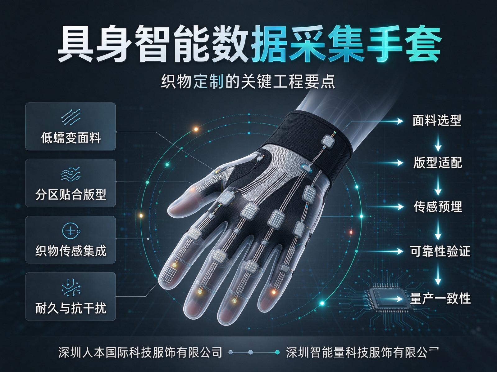 具身智能数据采集手套织物定制，哪些方面需要注意？