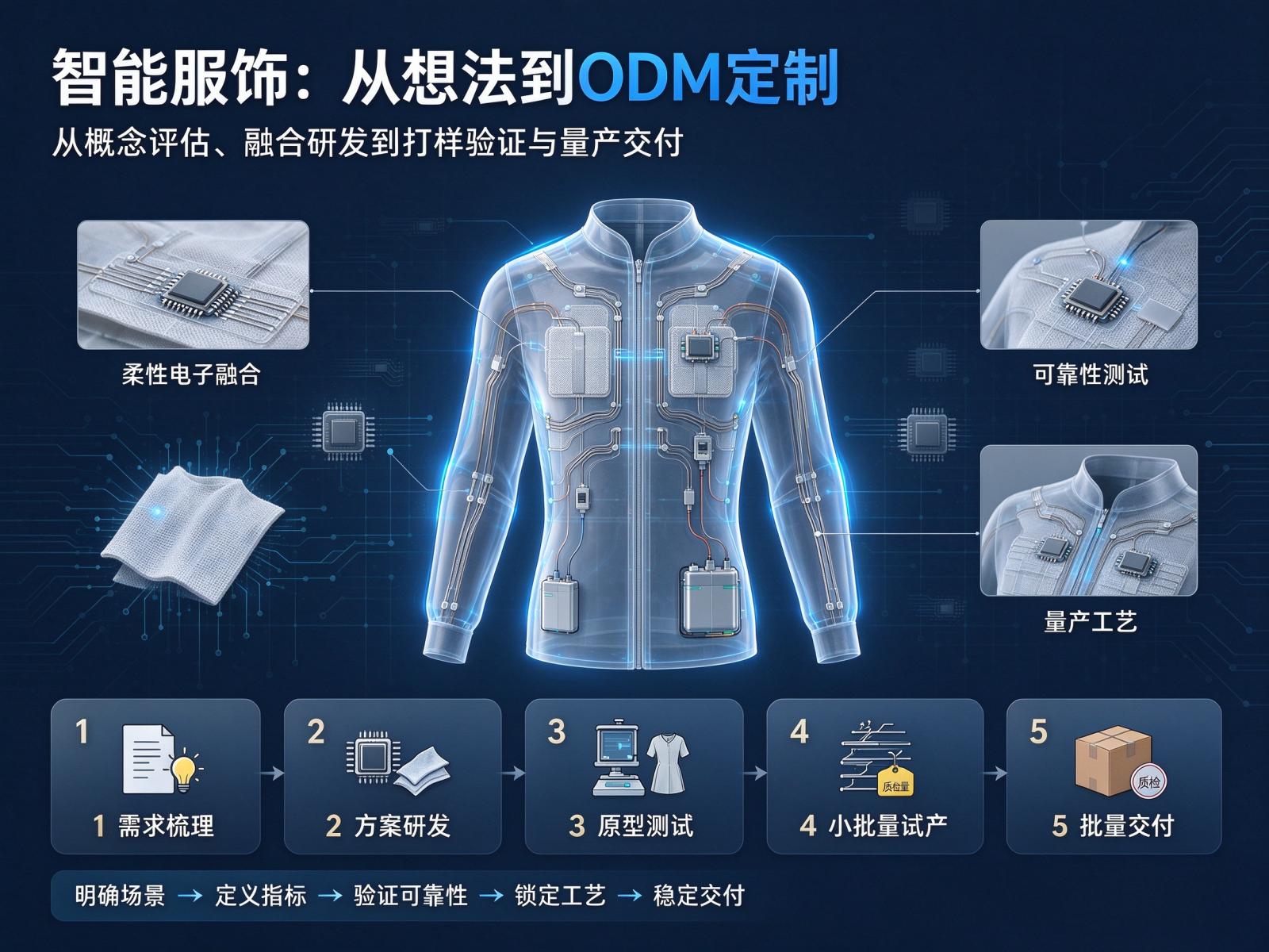 智能服饰，从想法到ODM定制，应该怎么开展？