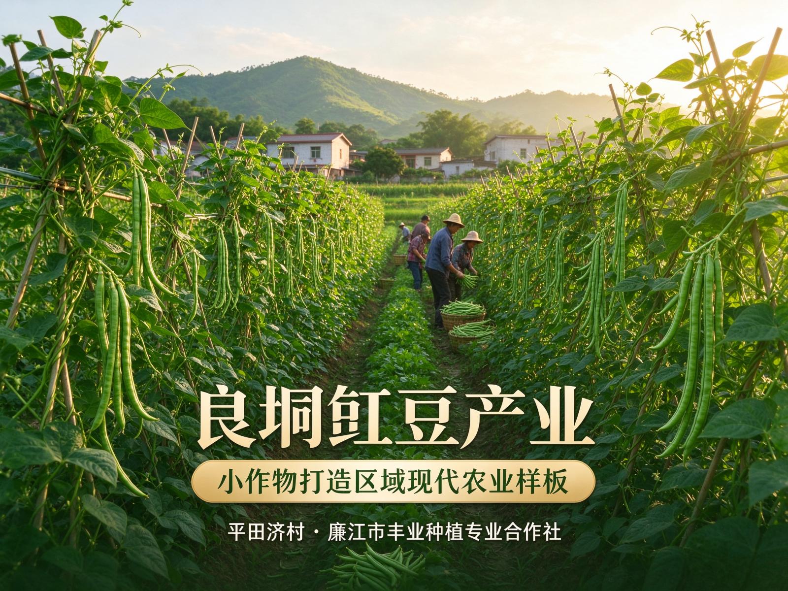 良垌豇豆产业：小作物打造区域现代农业样板