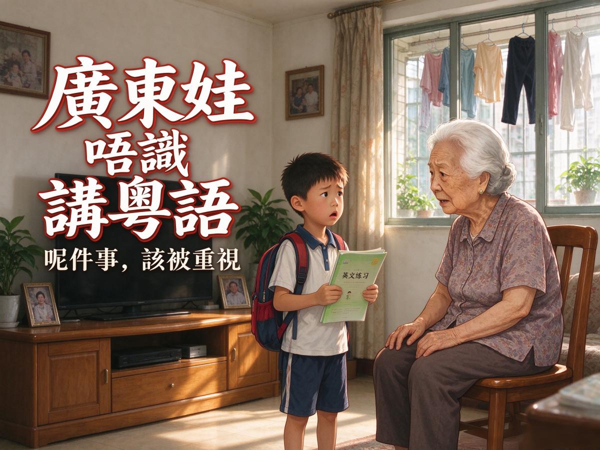 呼吁公众参与重视广东小朋友不会粤语的例文